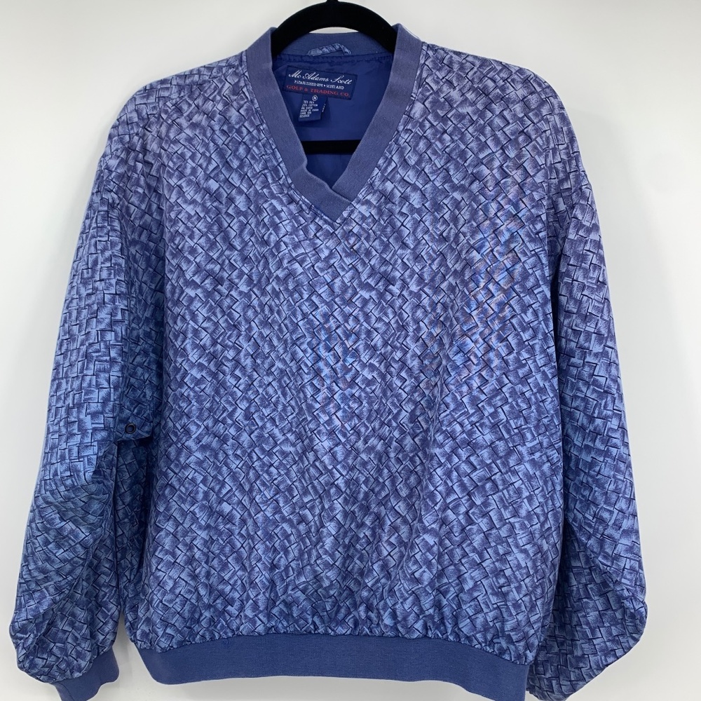 McAdams Scott Golf &‎ Trading Co womens medium pullover golf top silk pockets